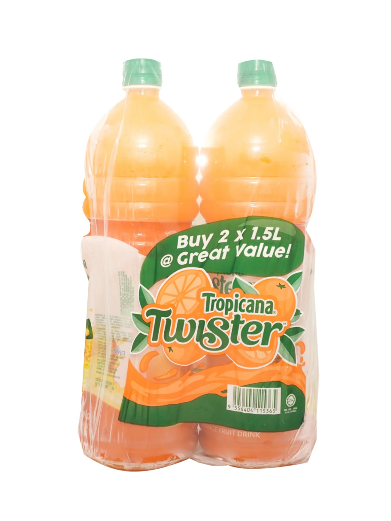 TROPICANA TWISTER ASST 2X1.5L
