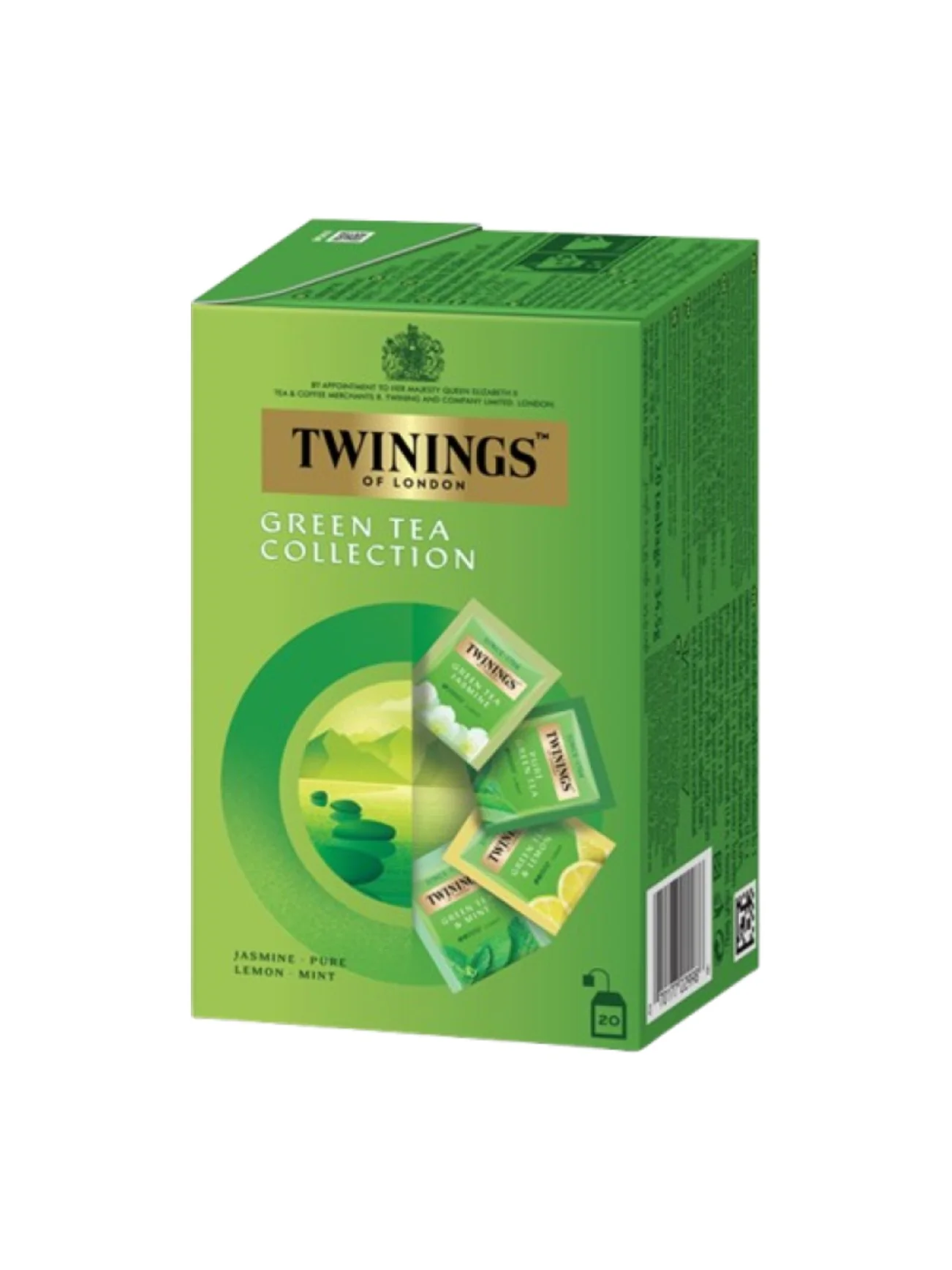 TWININGS GREEN TEA COLLECTION 20'SX1.7GM