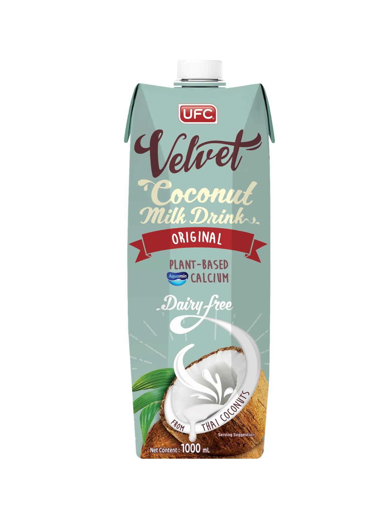 UFC VELVET COCONUT MILK DRINK ORIGINAL 1L - Image 2