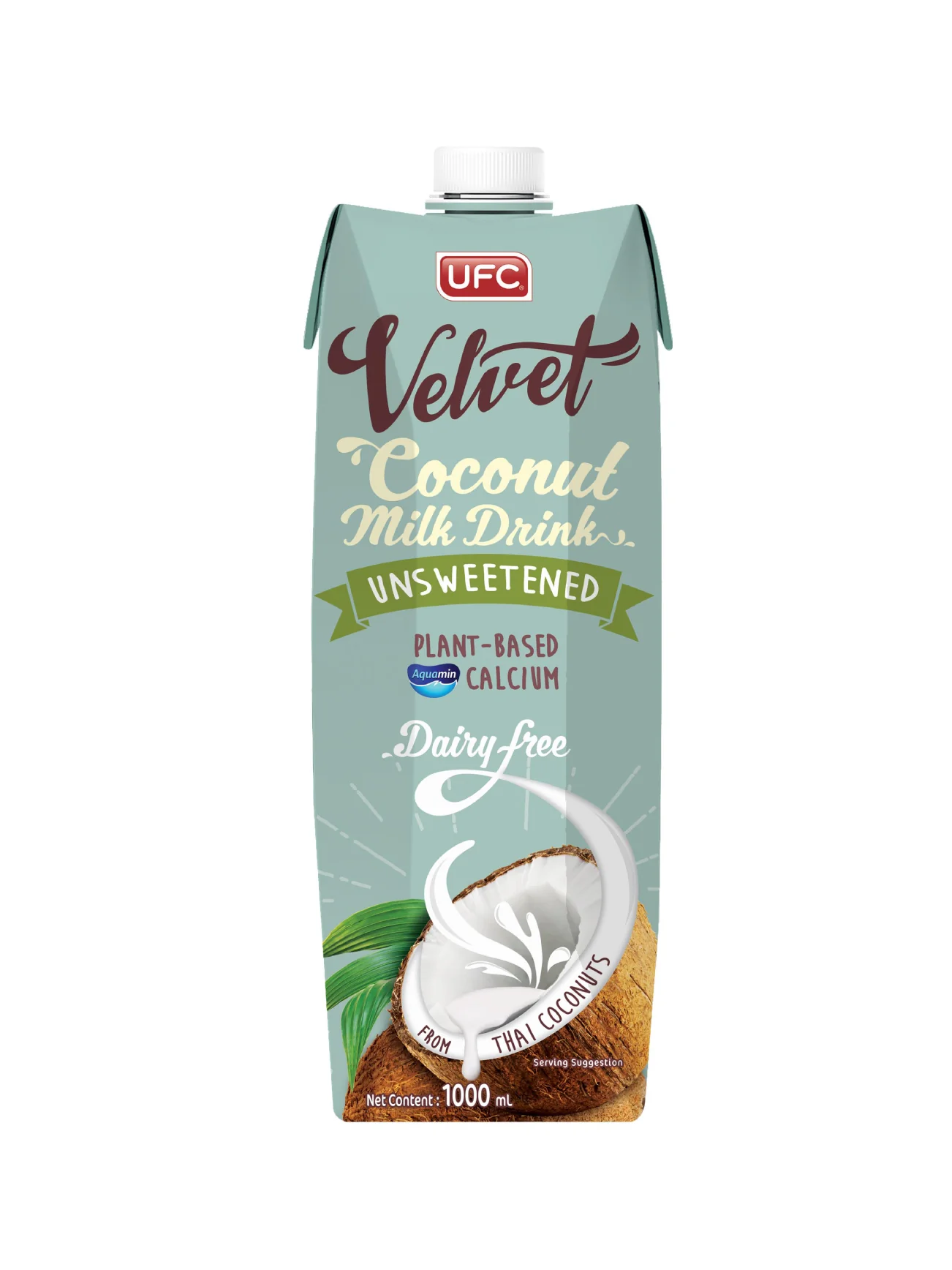 UFC VELVET COCONUT MILK DRINK UNSWEETENED 1L - Image 2
