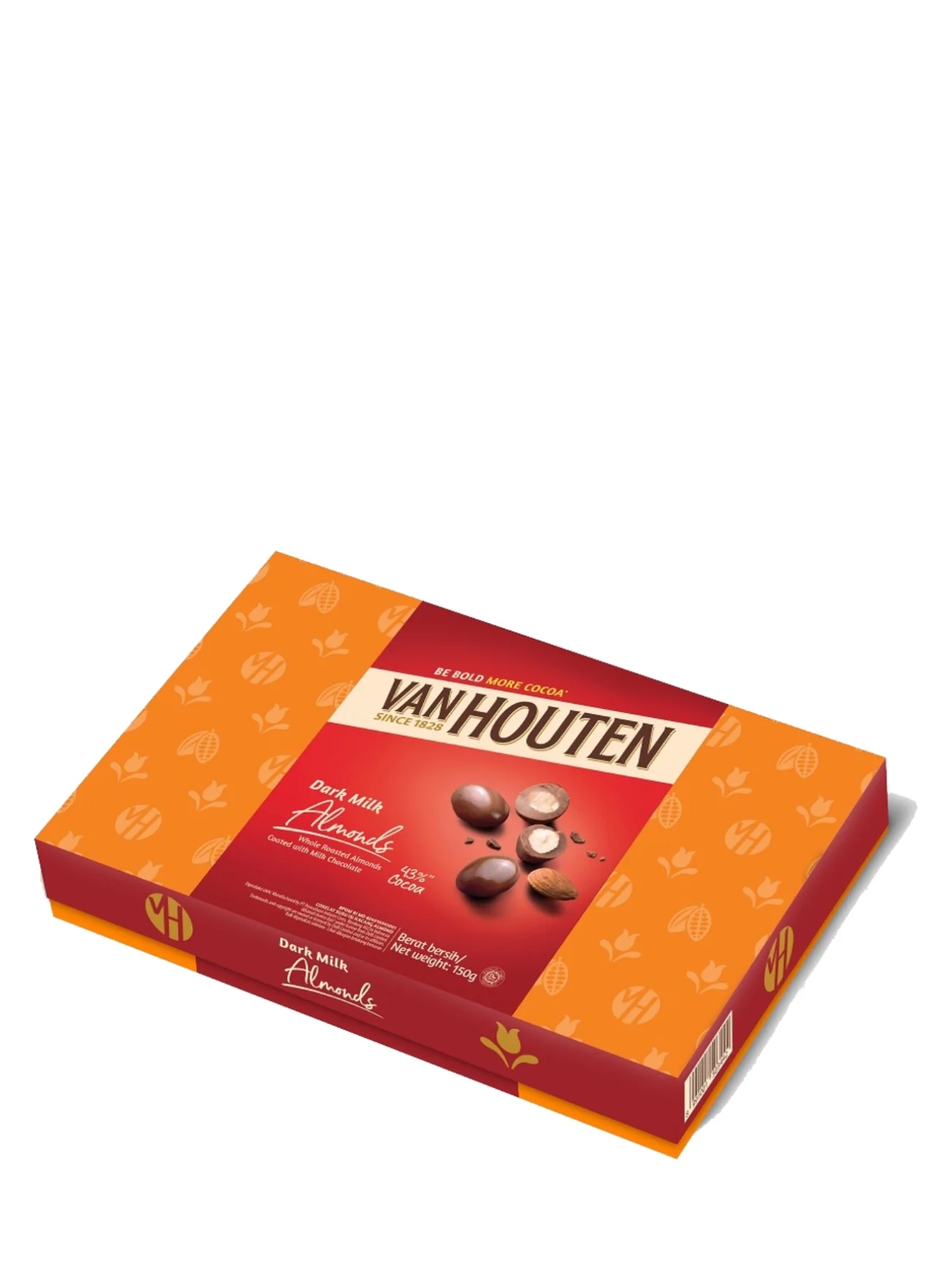 VAN HOUTEN BOX ALMOND 150G