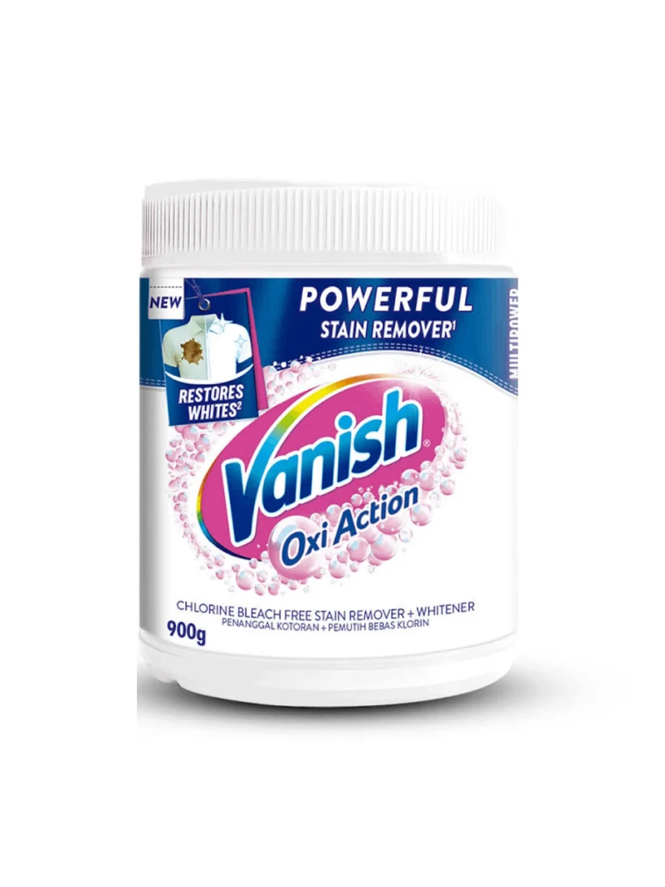 VANISH PWD CRYSTAL WHITE 900G