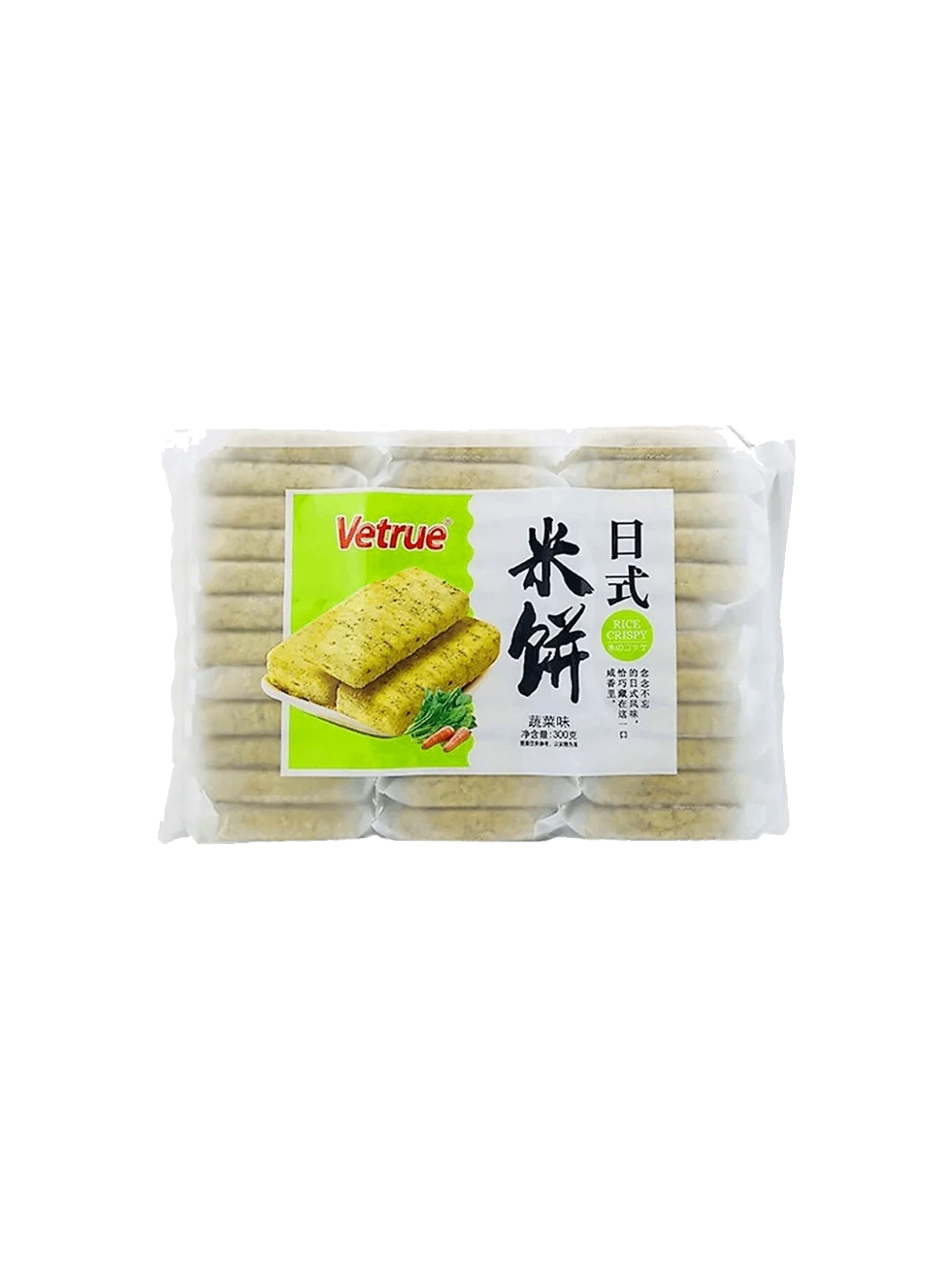 VETRUE JAPANESE RICE CRISPY VEGE 300G