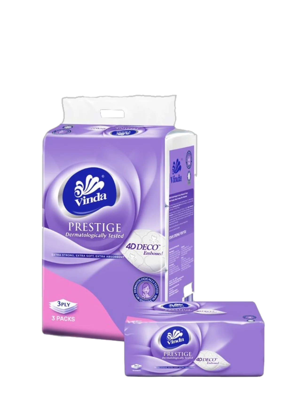 VINDA PRESTIGE 4D DECO 3PLY 3X110S