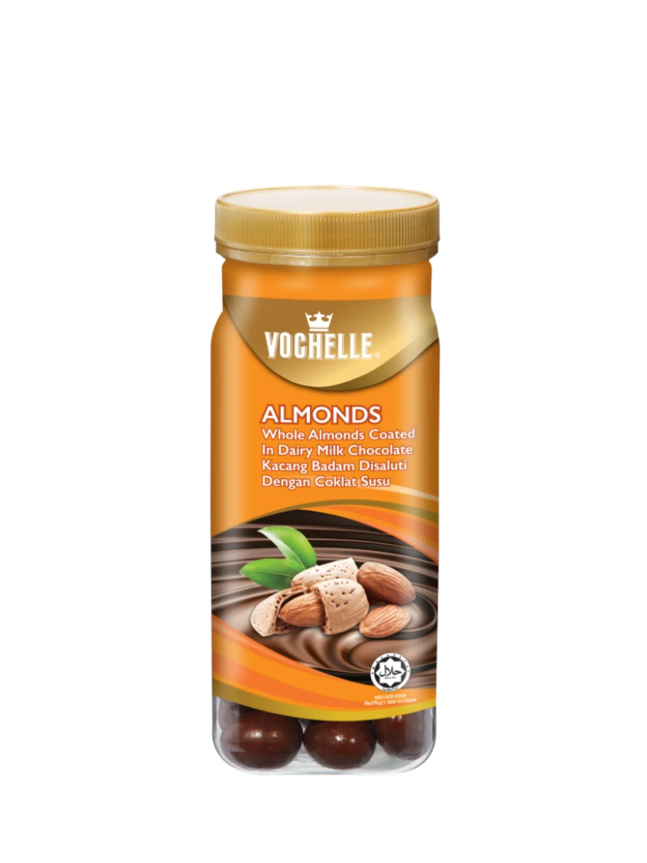 VOCHELLE ALMONDS CANISTER 330G - Image 2