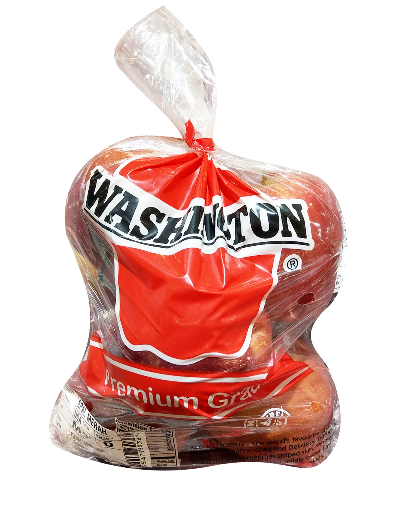 WA RED DELICIOUS APPLES PKT 6PCS - Image 5