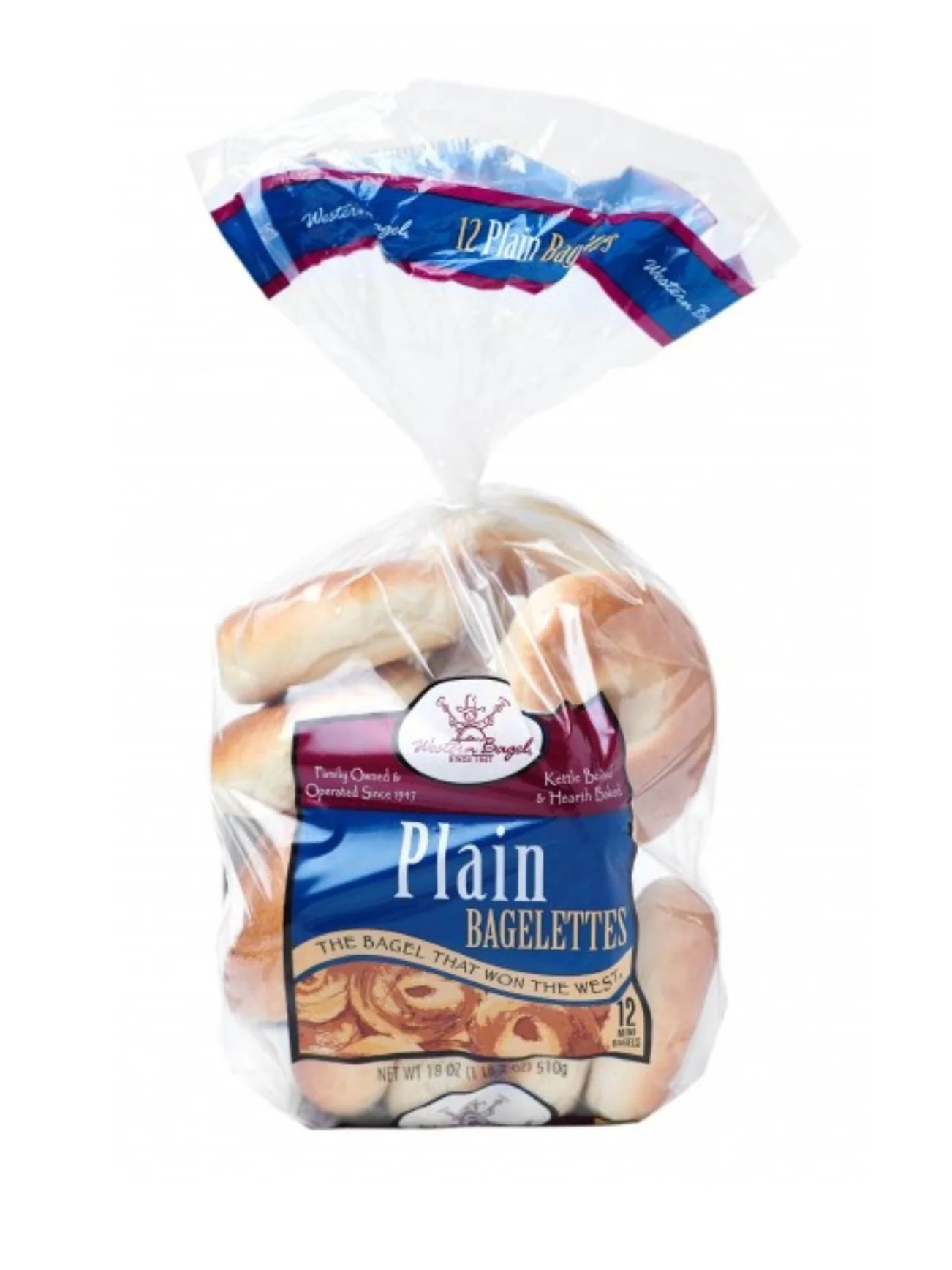WESTERN BAGEL MINI BAGEL PLAIN 510G - Image 2