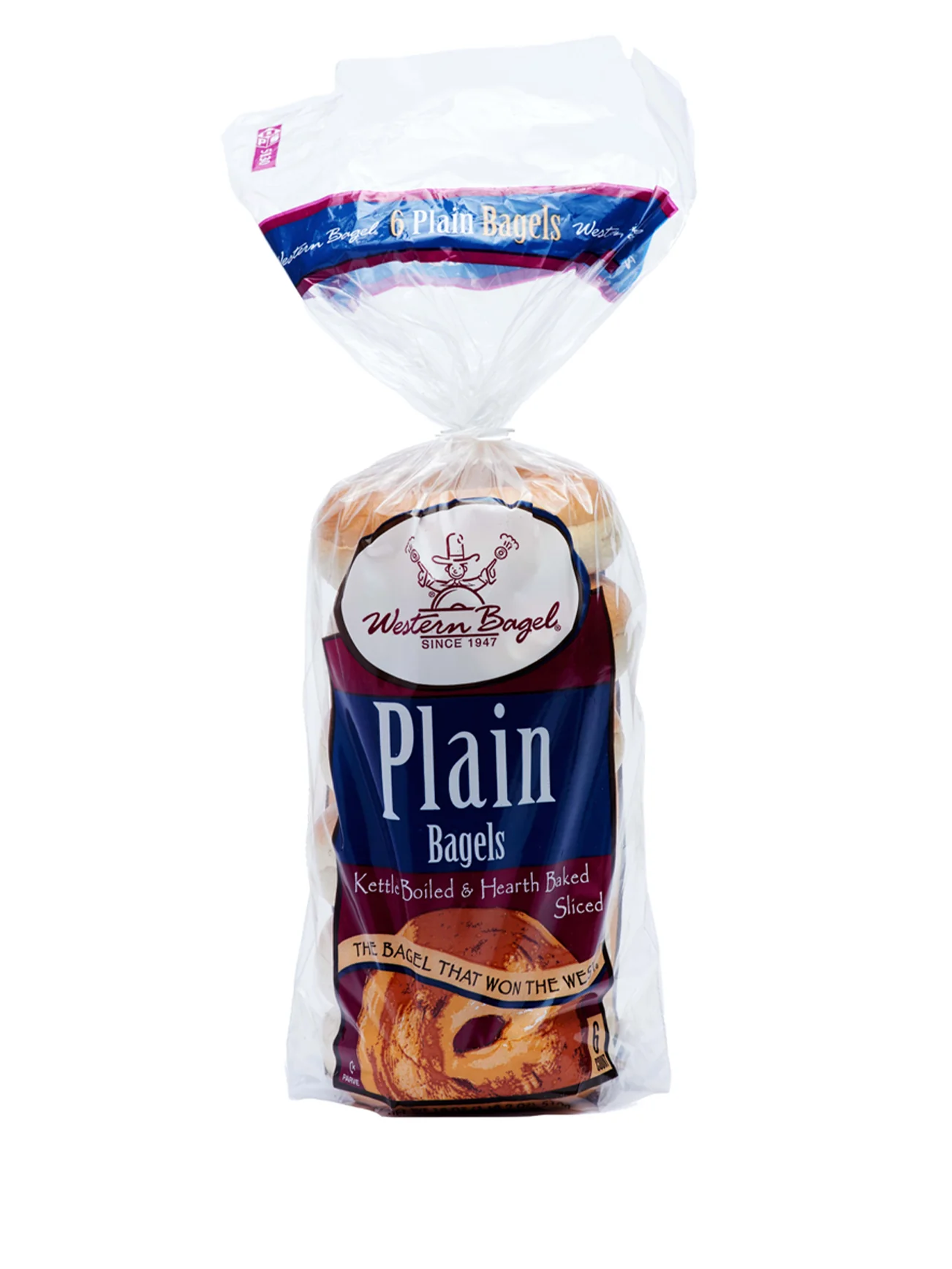WESTERN BAGEL PLAIN 510G