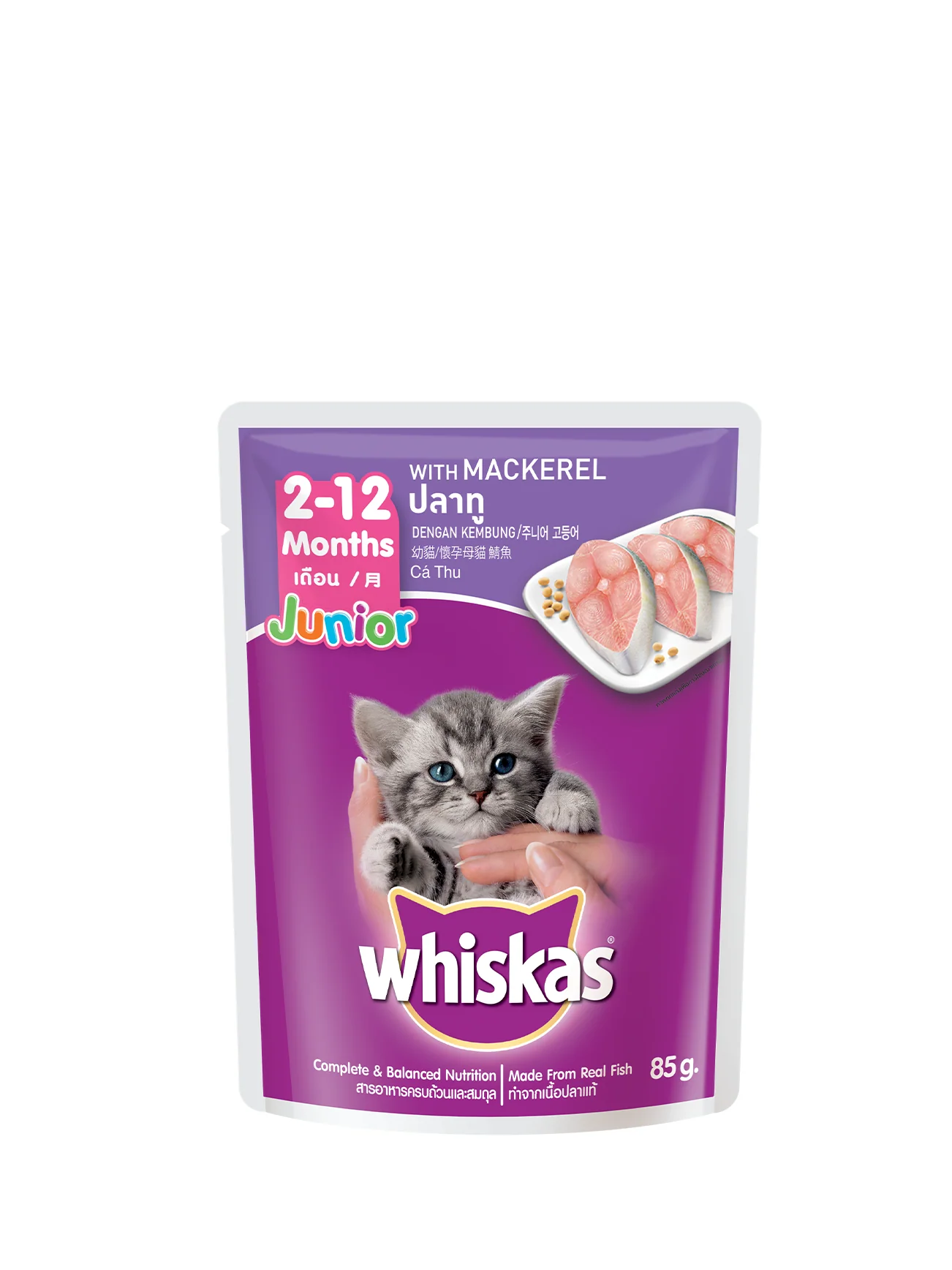 WHISKAS JUNIOR KITTEN MACK 80G - Image 3
