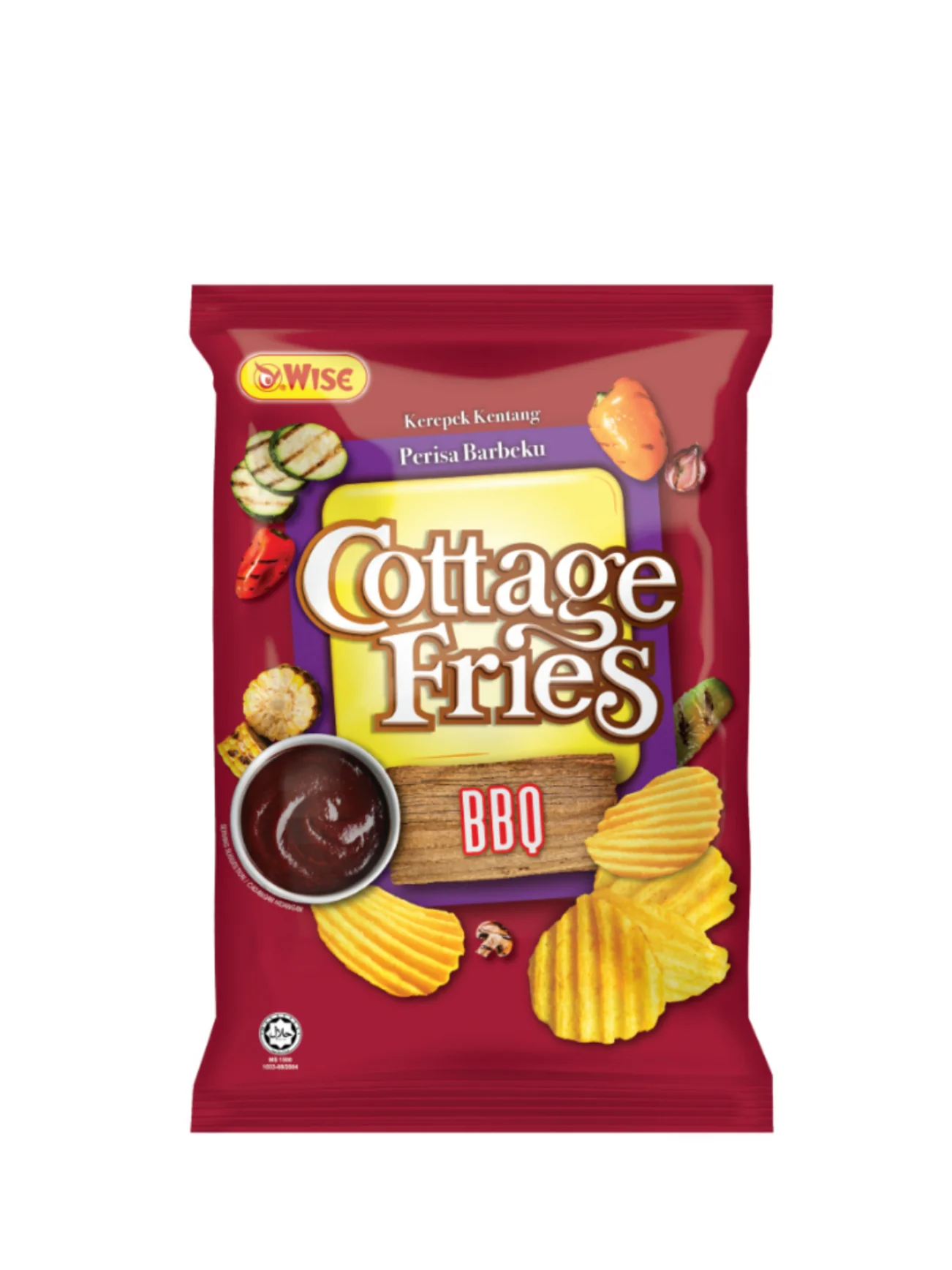 WISE COTTAGE FRIES BBQ 150G - Image 2