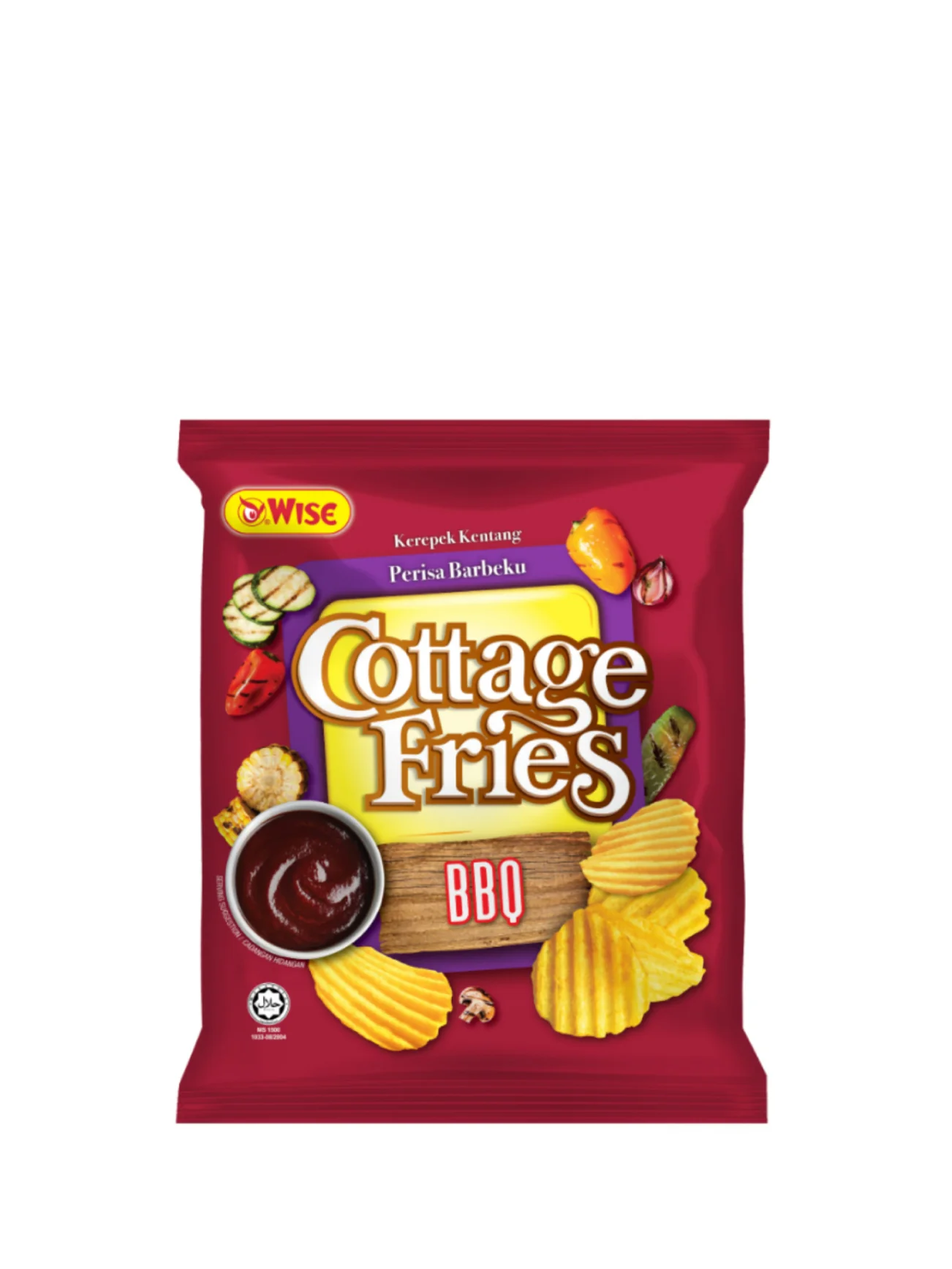 WISE COTTAGE FRIES BBQ 50G