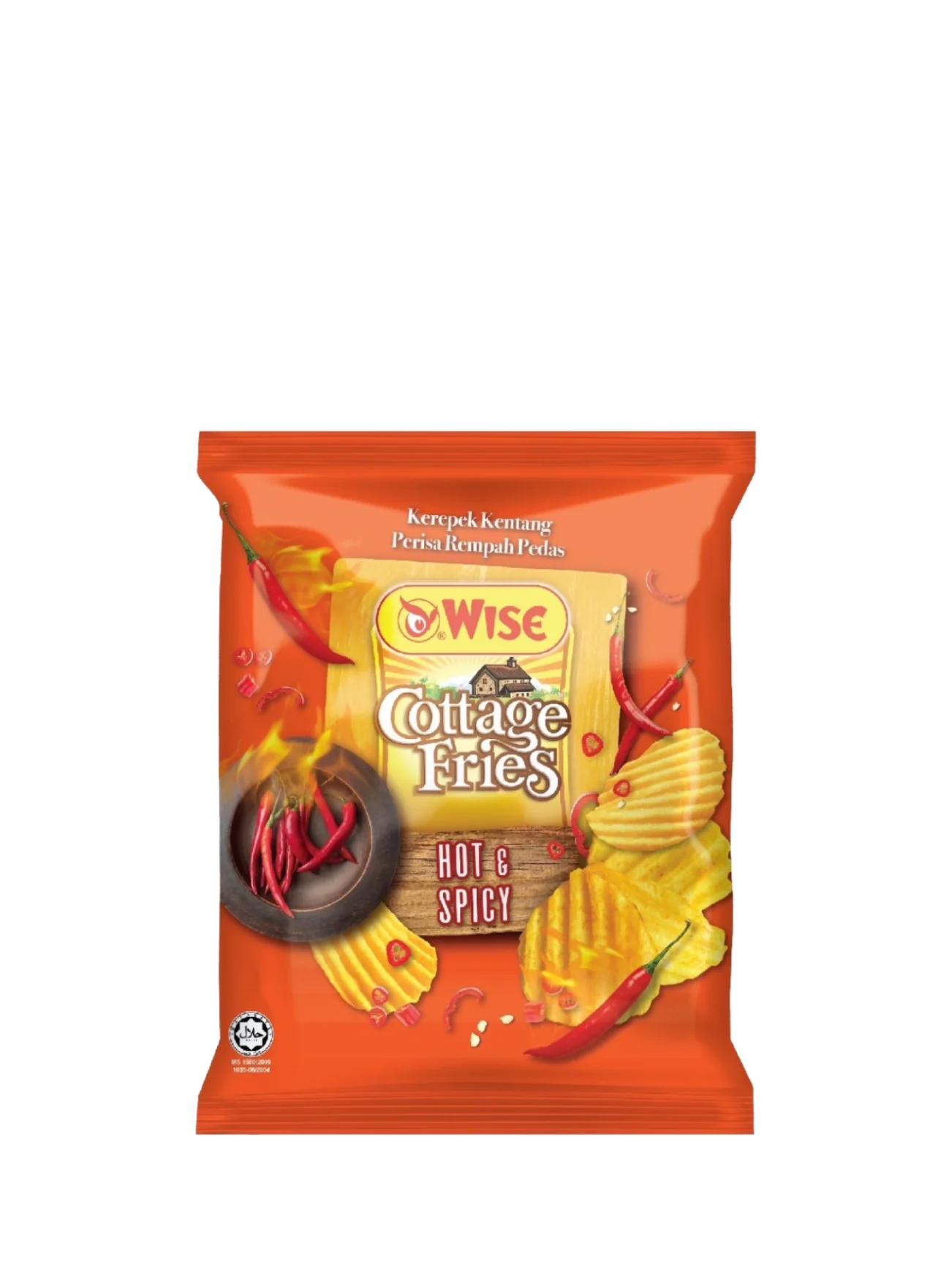 WISE COTTAGE FRIES HOT & SPICY 50G