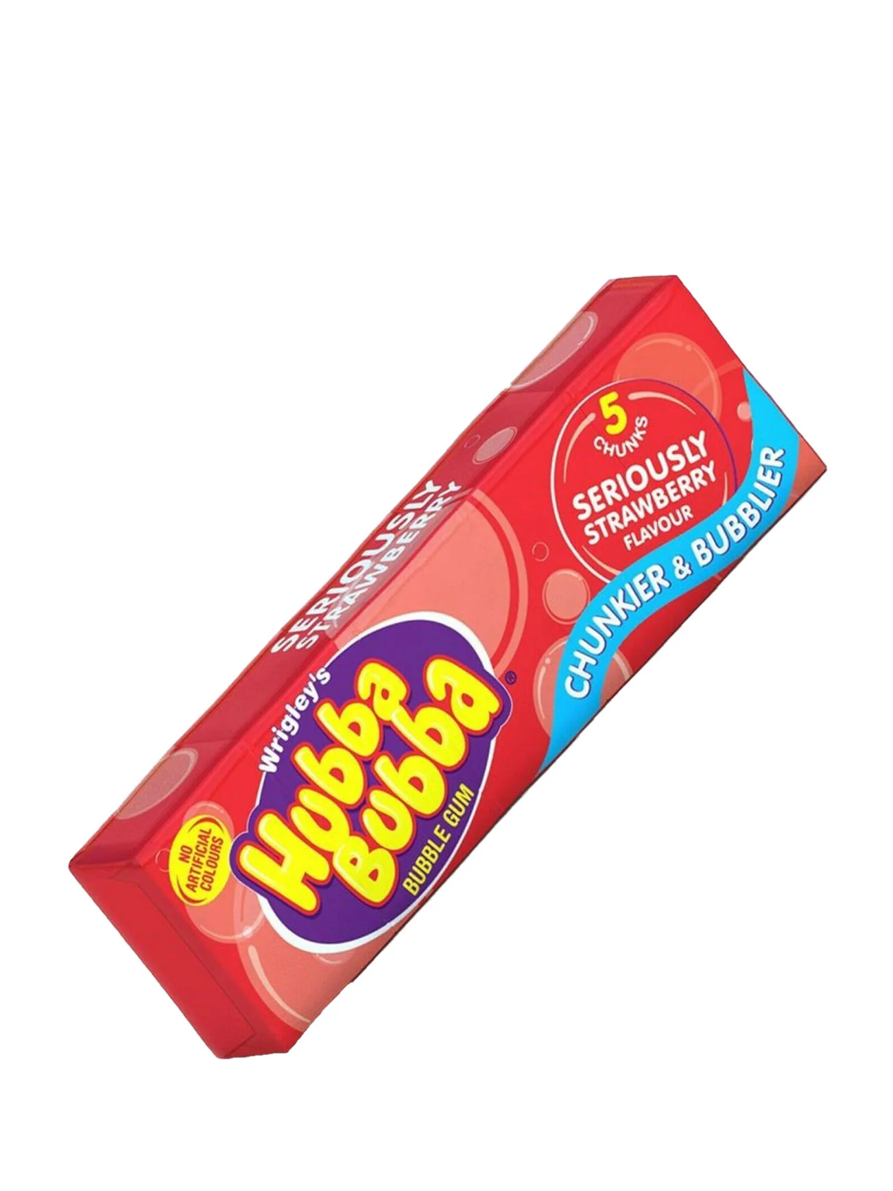WRIGLEY'S HUBBA BUBBA SERIOUSLY STRWABERRY 35G
