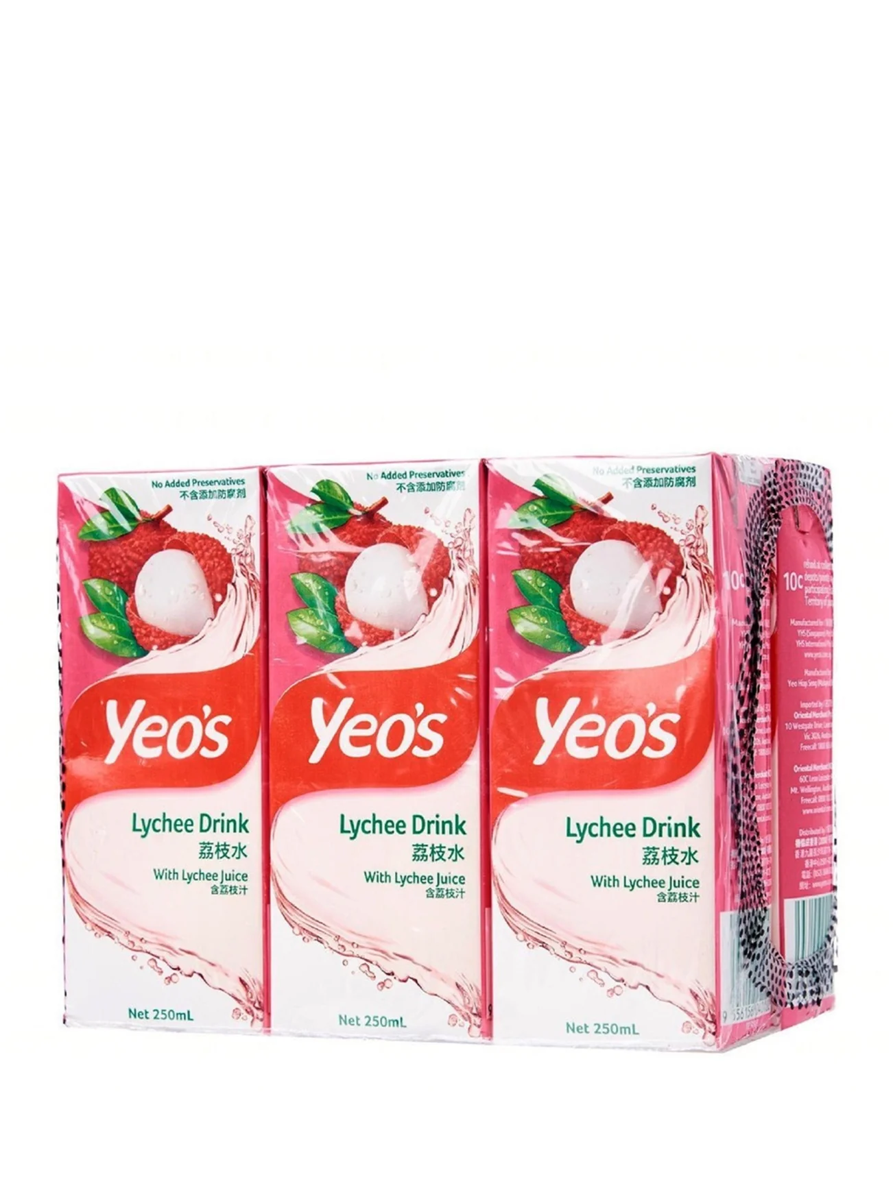 YEOS LYCHEE 6X250ML