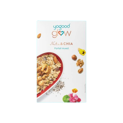 YOGOOD GLOW PARFAIT MUESLI NUTS & CHIA 320G