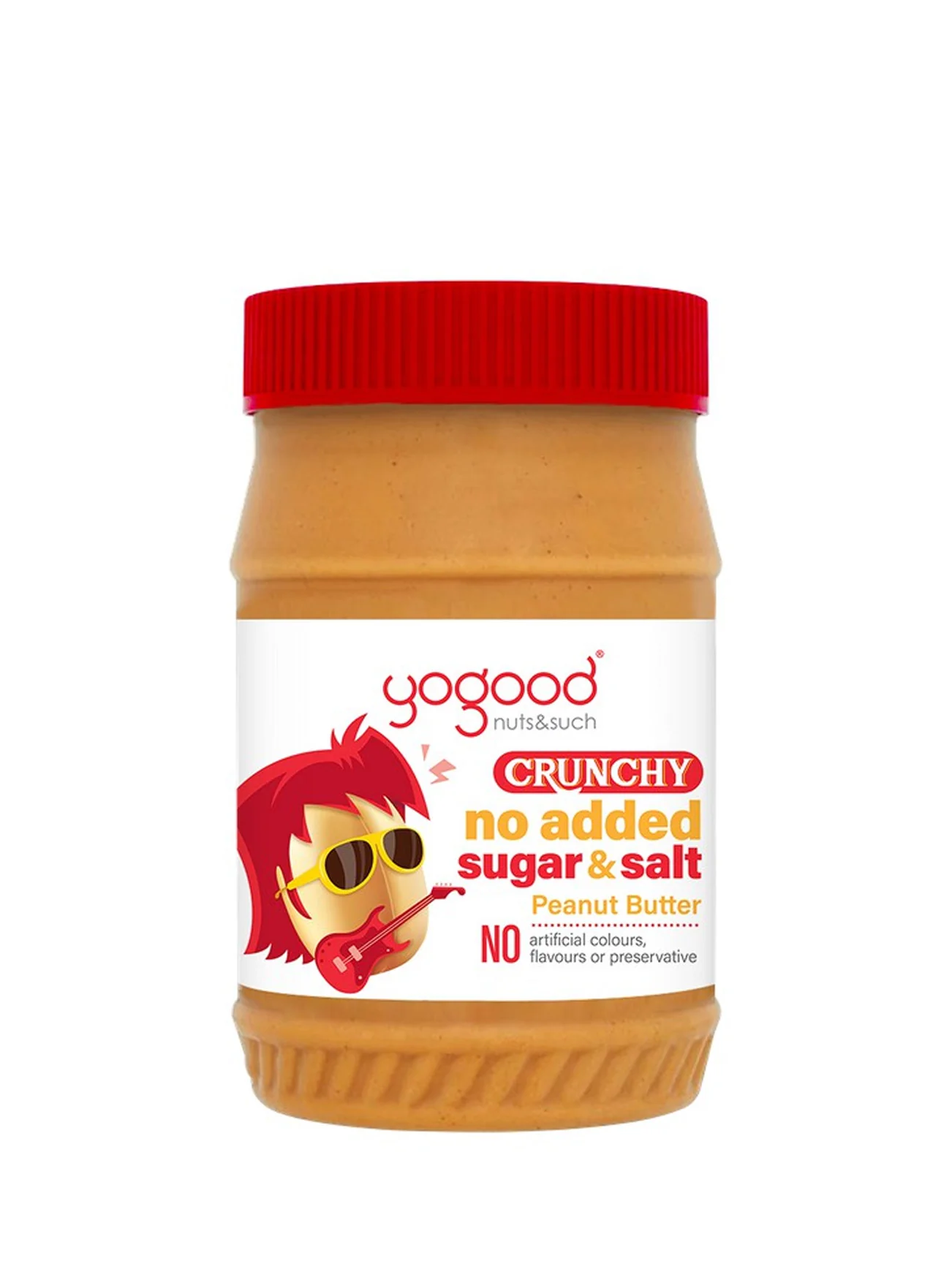 YOGOOD NAS CRUNCHY PEANUT BUTTER 453G