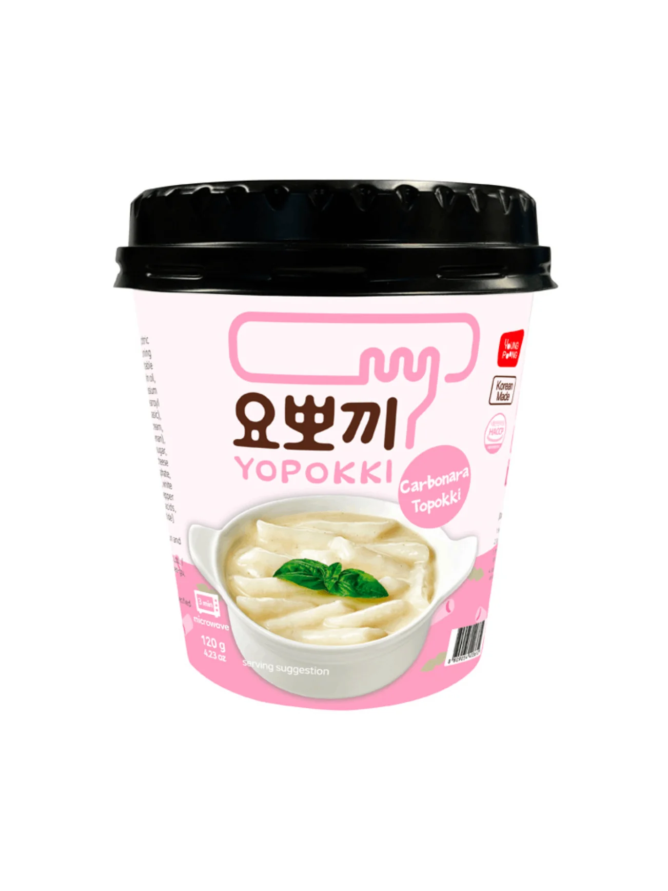 YOUNG POONG CARBONARA TOPOKKI CUP 120G