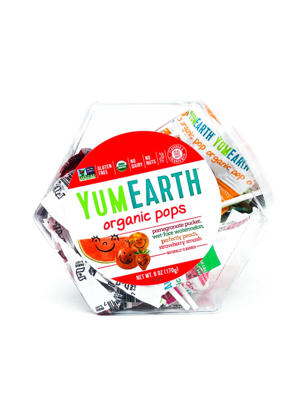 YUM EARTH ORGANIC PERSONAL BIN VIT C POPS 170G