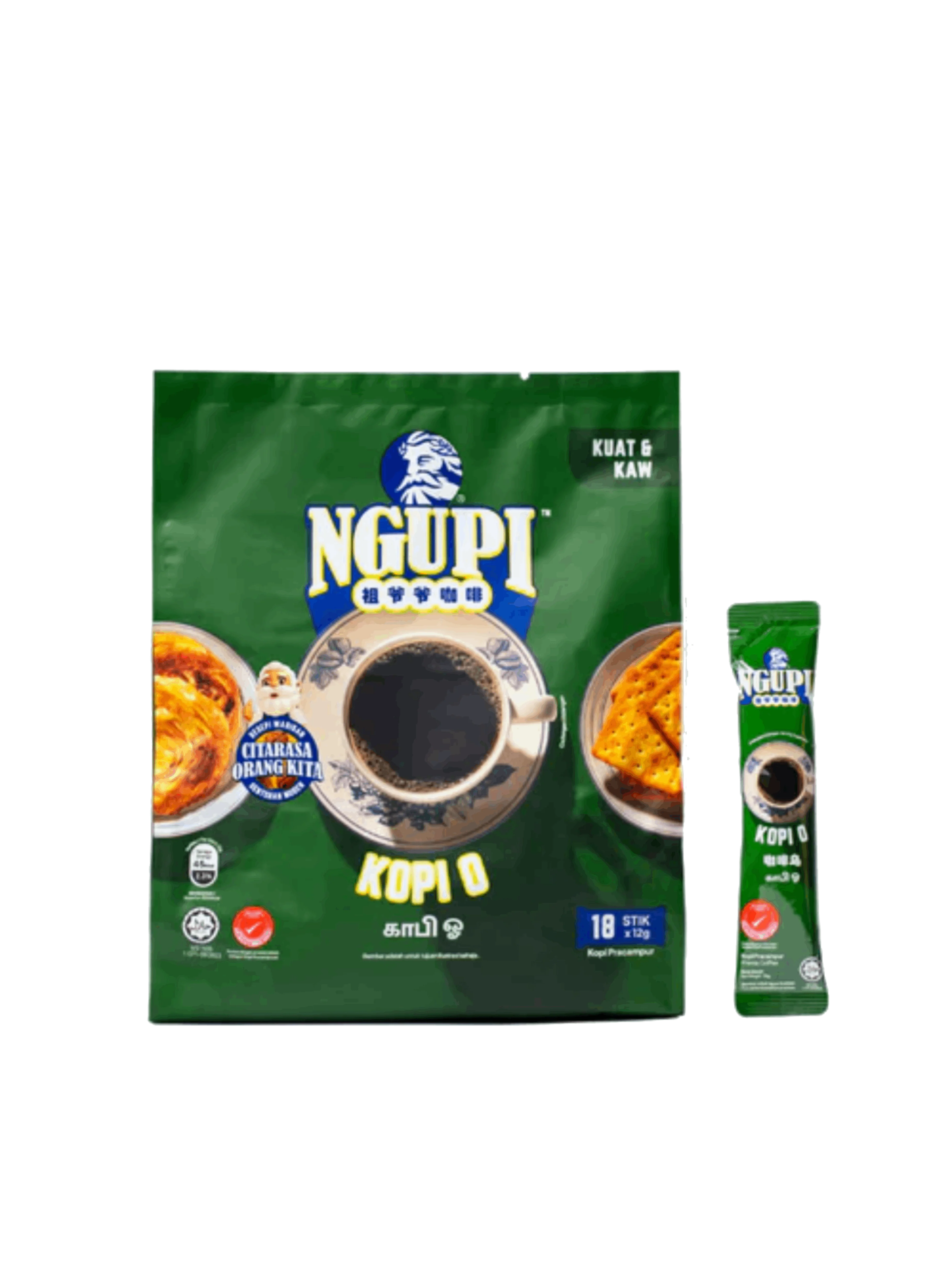 ZUS NGUPI INSTANT PREMIX KOPI O 18X12G